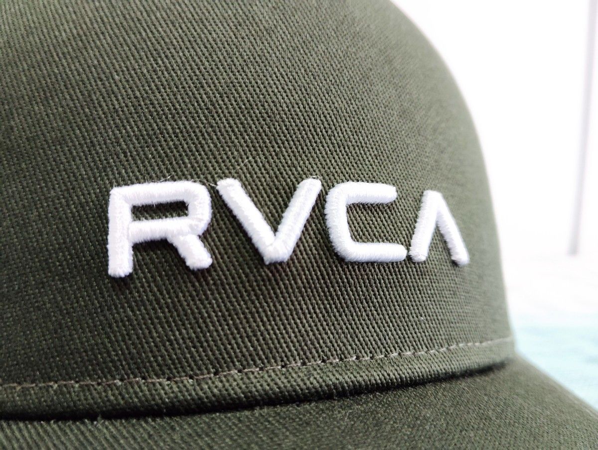 【新品 RVCA（ルーカ）】シンプルロゴ メッシュキャップ【2024春夏】BE041913