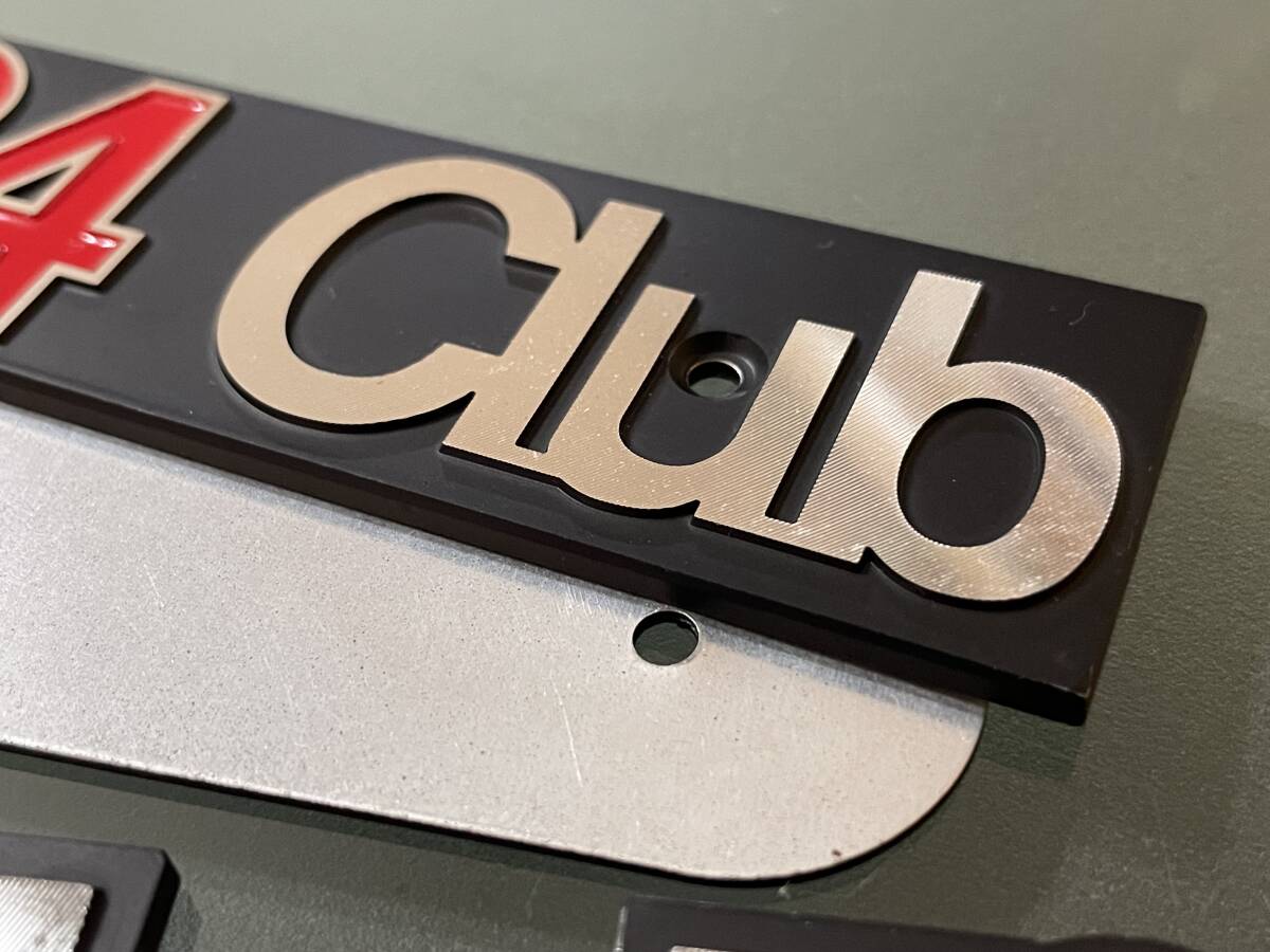 【2812.BMW CLUB OF E34 CLUB エンブレム バッチ 中古品】_画像6