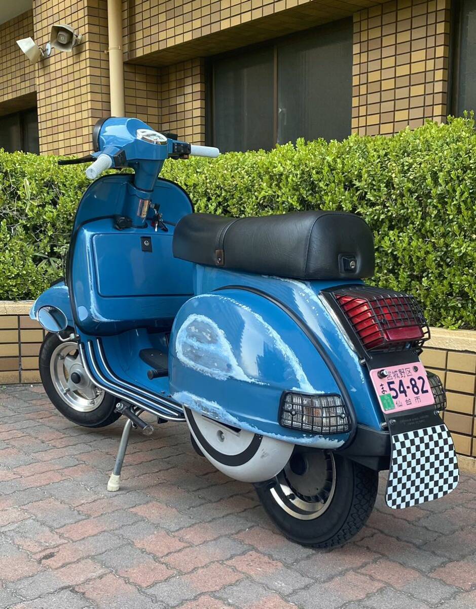 LML Star Deluxe 125 4S Vespa PX Large body iron scooter Vintage lato