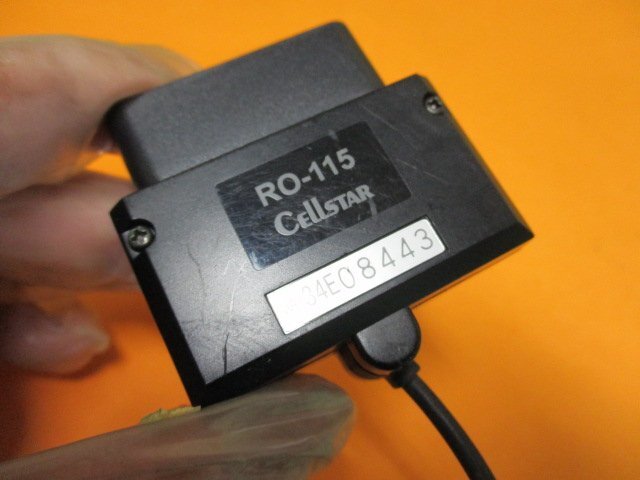 ▼[レターパックプラスで発送] セルスター レーダー探知機 OBDⅡ接続アダプター【 RO-115 】電源ケーブル / ASSURA AR-950 AT外し_擦れ跡箇所あります。