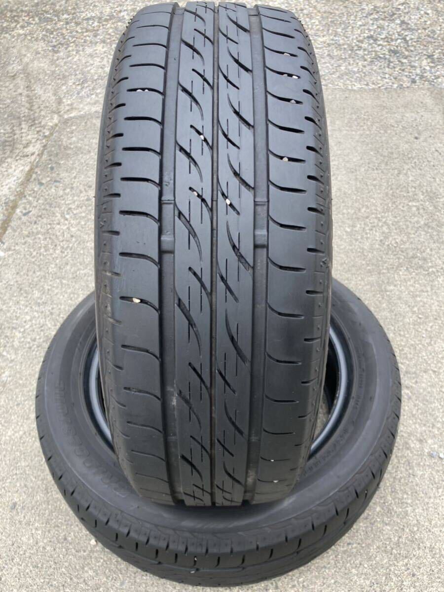 ★165/55R14☆BRIDGESTONE NEXTRY 2022年製 バリ山 2本SET 倉庫保管 ek ルークス AZ-ワゴン ミラ ムーブ ワゴンR セルボ ゼスト ライフ_画像4