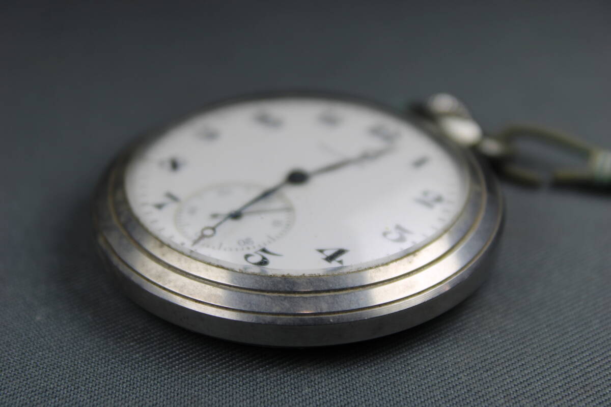 稼働品 WALTHAM ウォルサム 懐中時計 アンティーク レトロ 手巻き ゼンマイ式の画像3