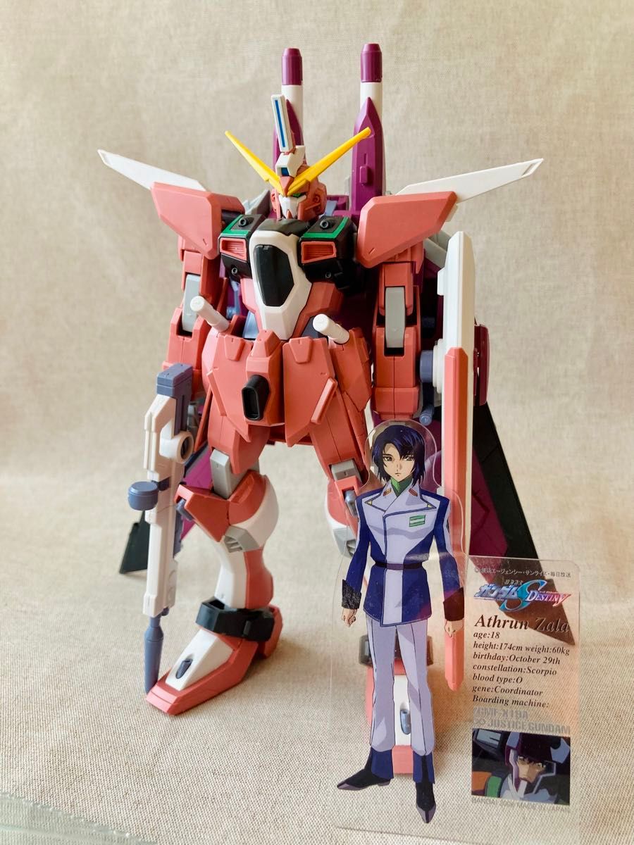 1/100 インフィニットジャスティス　ジャンク　 完成品　ジャスティスガンダム   ガンプラ