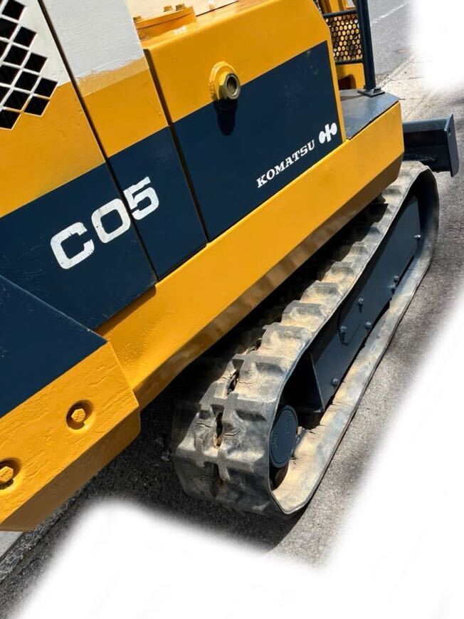 直接お引取り★KOMATSU コマツ PC05 ユンボ ミニショベル バックホー 油圧ショベル ゴムキャタ 791時間★KAC1076_画像5