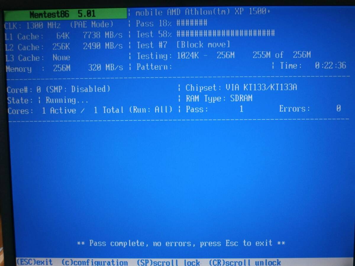 SO-DIMM PC100 CL3 144Pin 128MB×2枚セット HYUNDAIチップ ノート用メモリの画像3