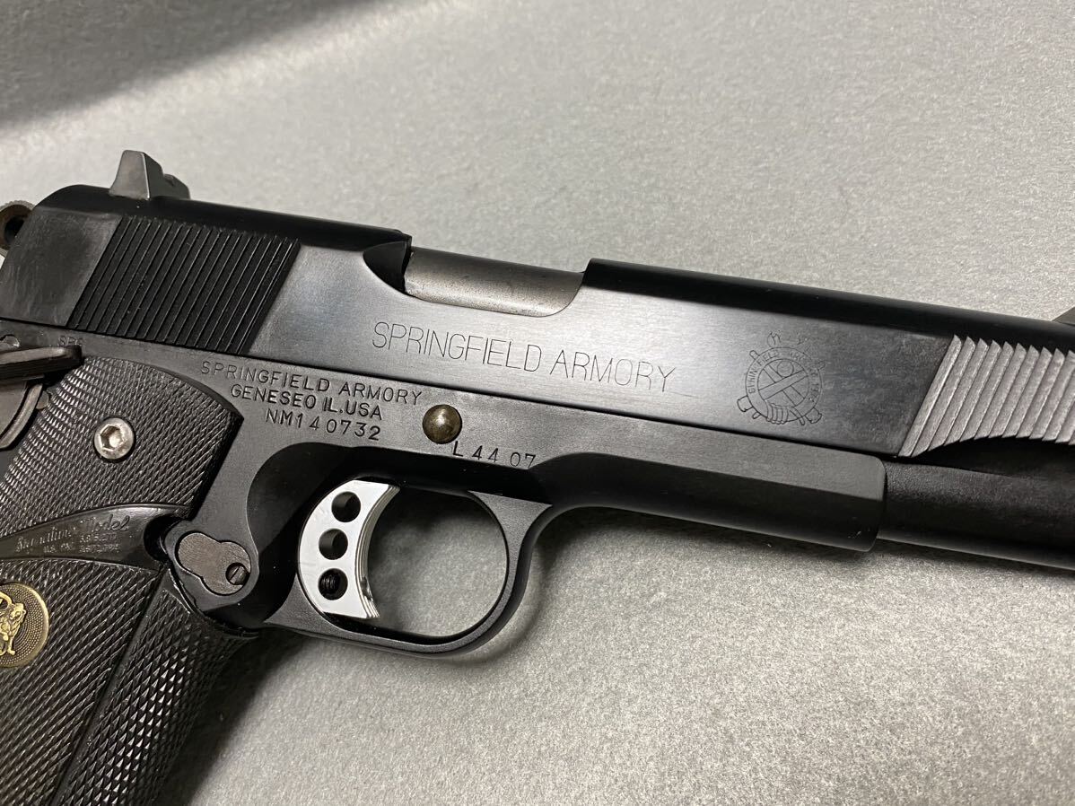 完動美品 MGC 台東商事 MEU ピストル カスタム HW MEU Pistol M1911A1 ガバメント リアルサイズ カートリッジ 発火式 モデルガン GM12 GM5の画像3