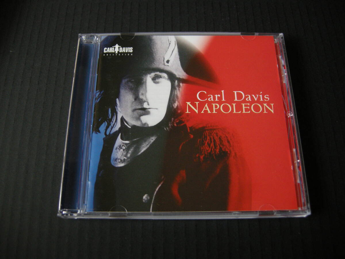 カール・デイヴィス (CARL DAVIS) 映画「ナポレオン (1927年/1981年復元版)」(NAPOLEON) サントラ(CARL DAVIS COLLECTION/THREEFOLD/EU盤）_画像1