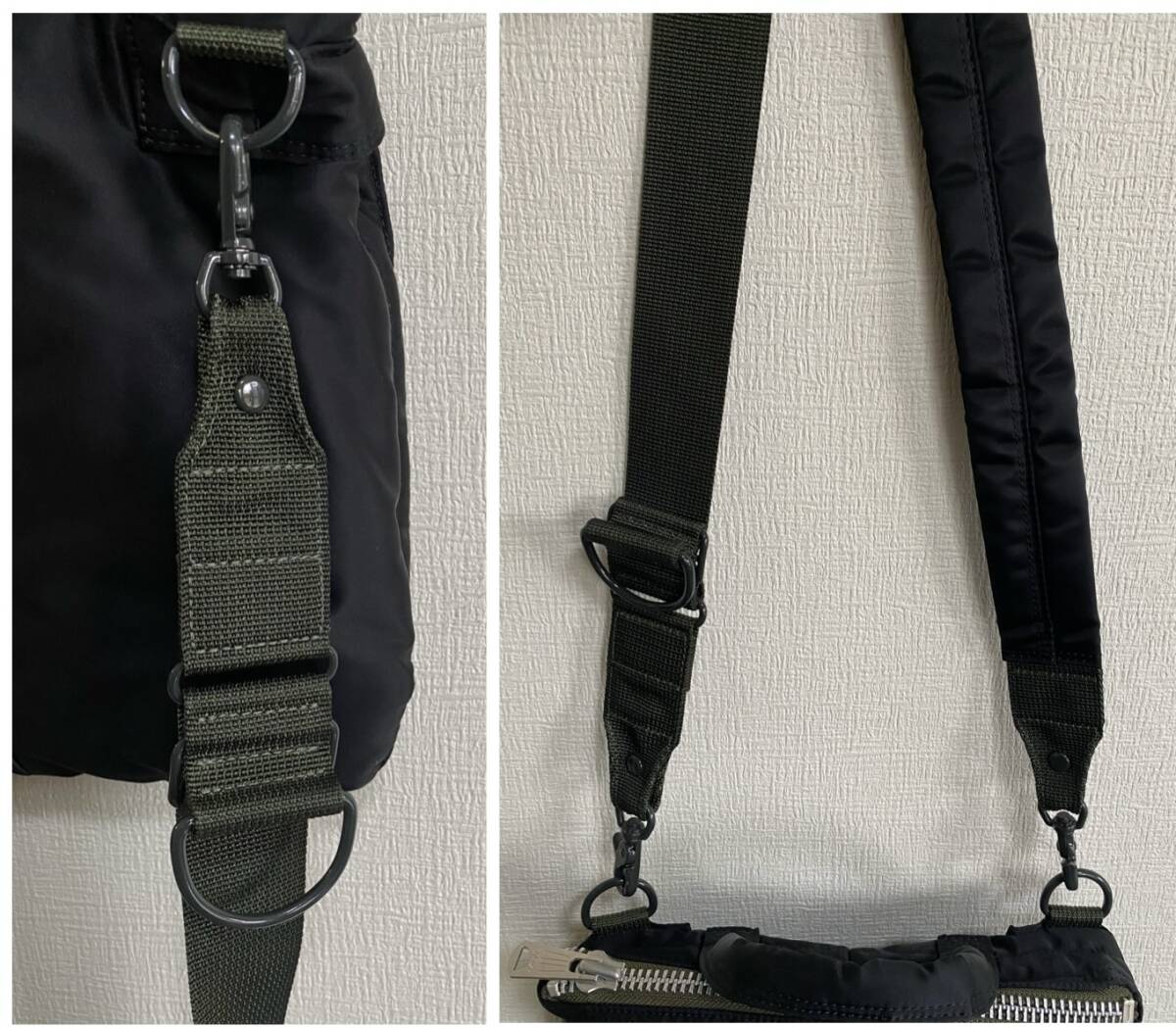 限定完売 PORTER EXCHANGE ポーター/吉田カバン PX TANKER 2WAY HELMET BAG 2WAYヘルメットバッグ（S）BLACKの画像9