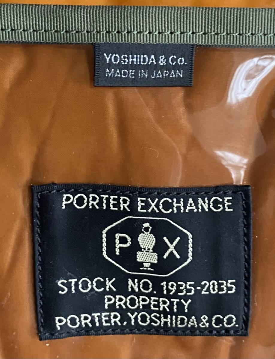 限定完売 PORTER EXCHANGE ポーター/吉田カバン PX TANKER 2WAY HELMET BAG 2WAYヘルメットバッグ（S）BLACKの画像8