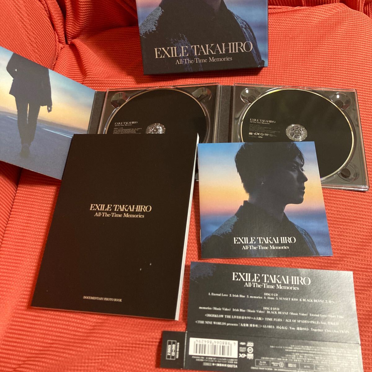 (コン20)ポスタープレゼント （希望者） EXILE TAKAHIRO CD+DVD/All-The-Time Memories 17/12/6発売_画像2