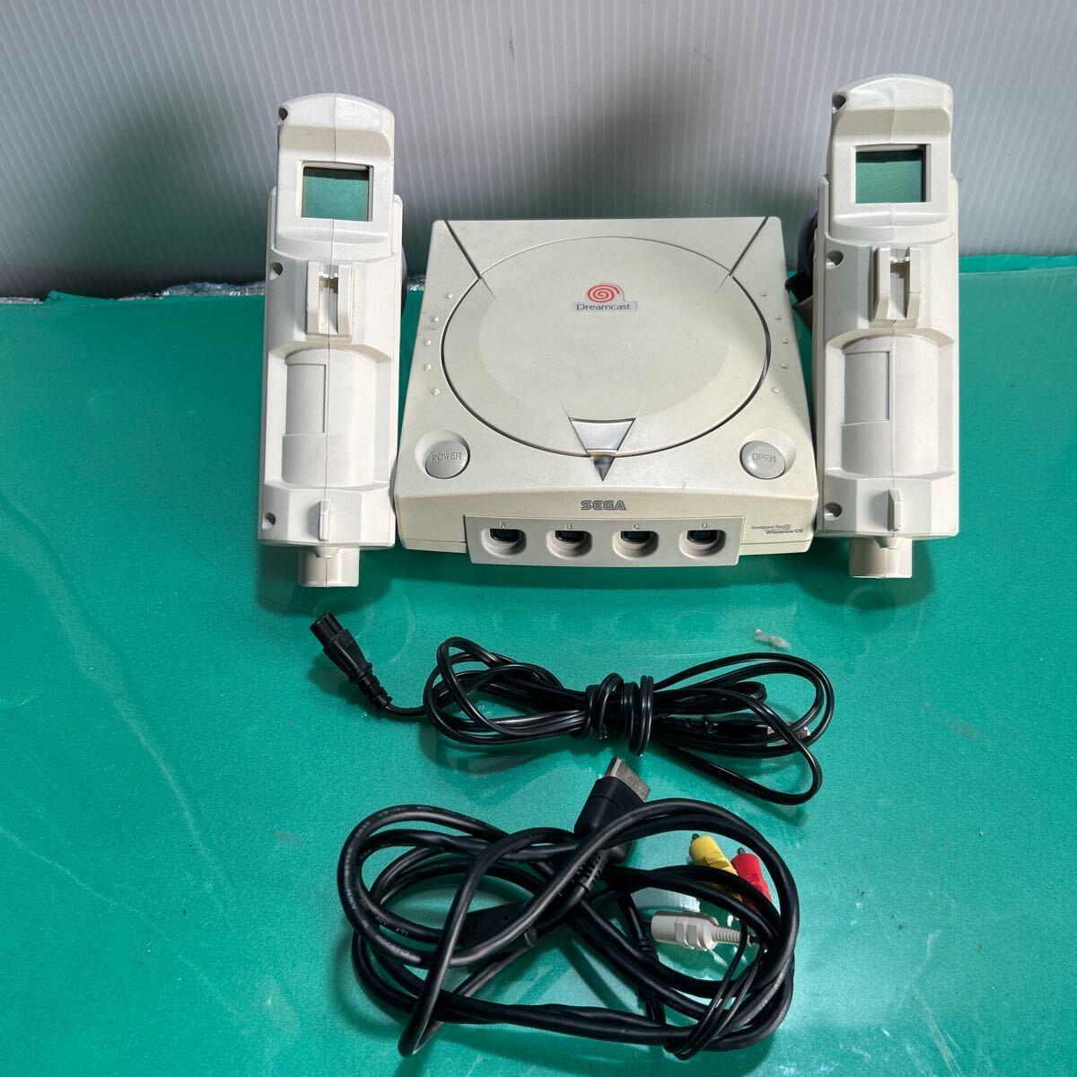 SEGA Dreamcast HKT-3000 HKT-7100 ドリームキャスト 通電OK 現状 動作未確認の画像5