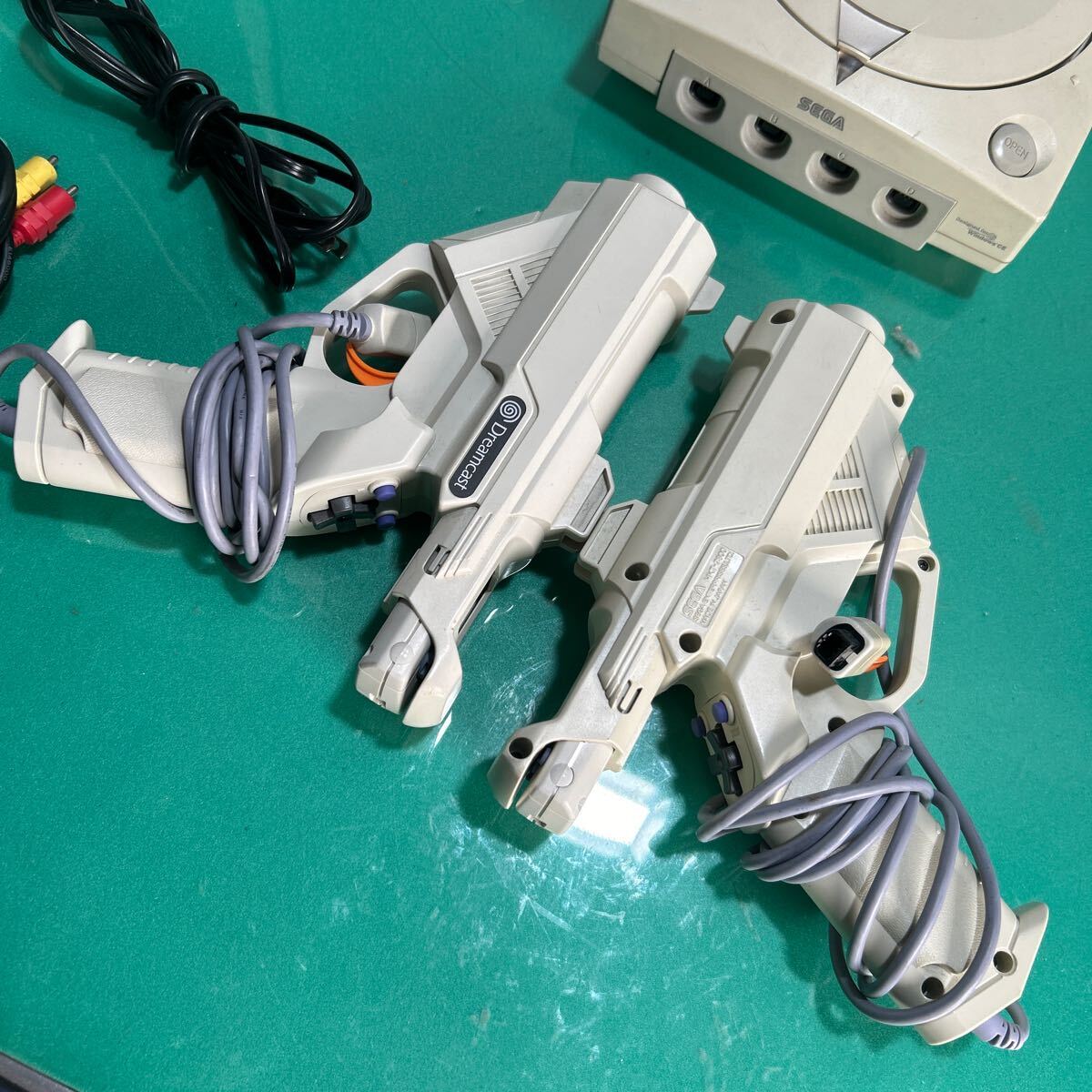 SEGA Dreamcast HKT-3000 HKT-7100 ドリームキャスト 通電OK 現状 動作未確認の画像6