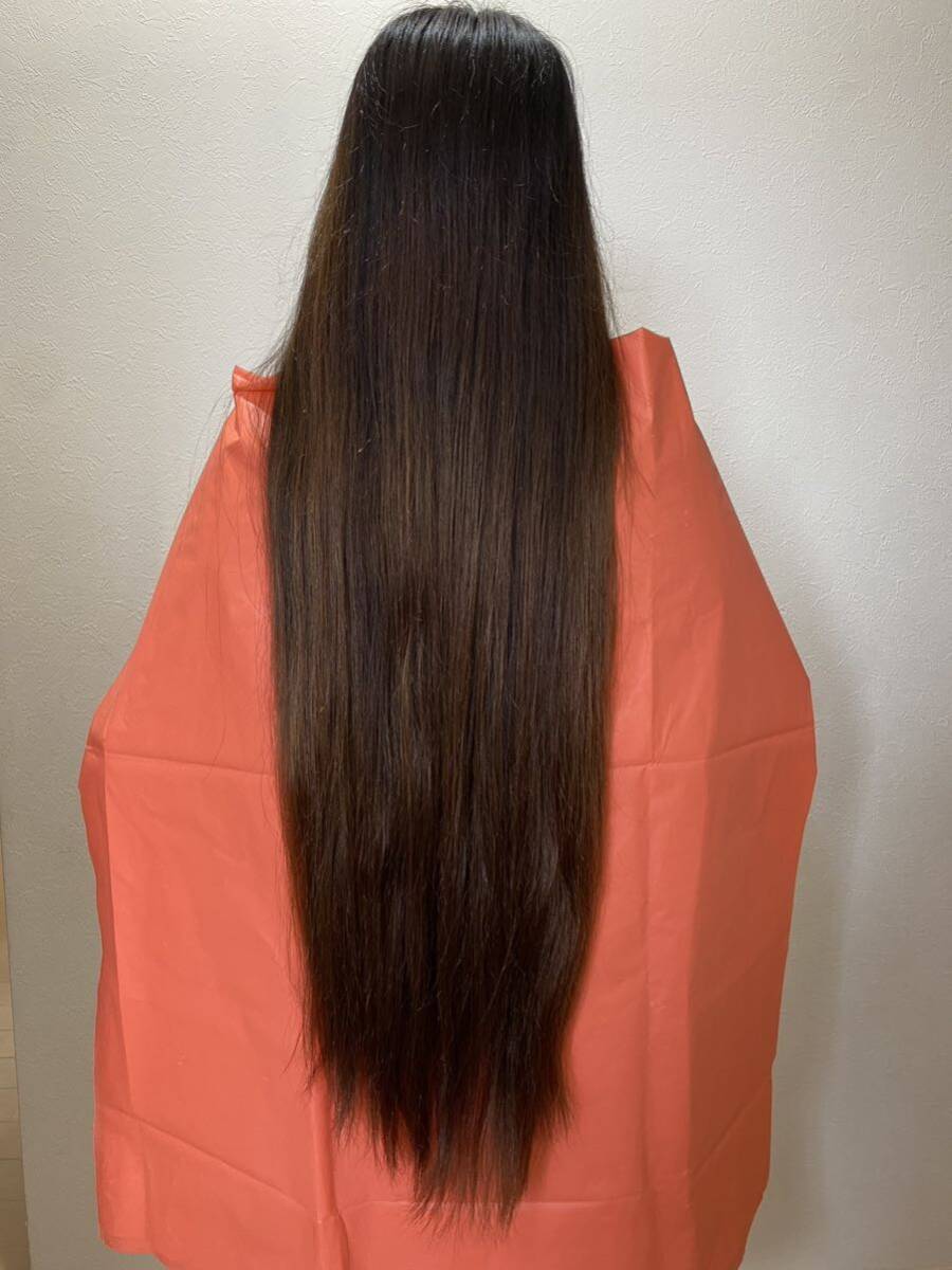 髪束 日本人 女性 50センチヘアドネーション の画像1