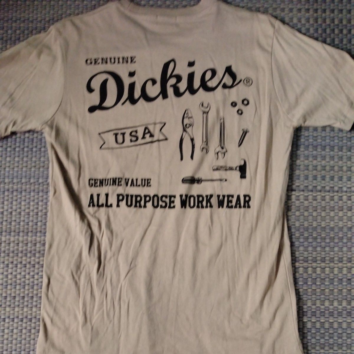 ディッキーズ Dickies 半袖Tシャツ メンズMサイズ 未使用 ブラウン