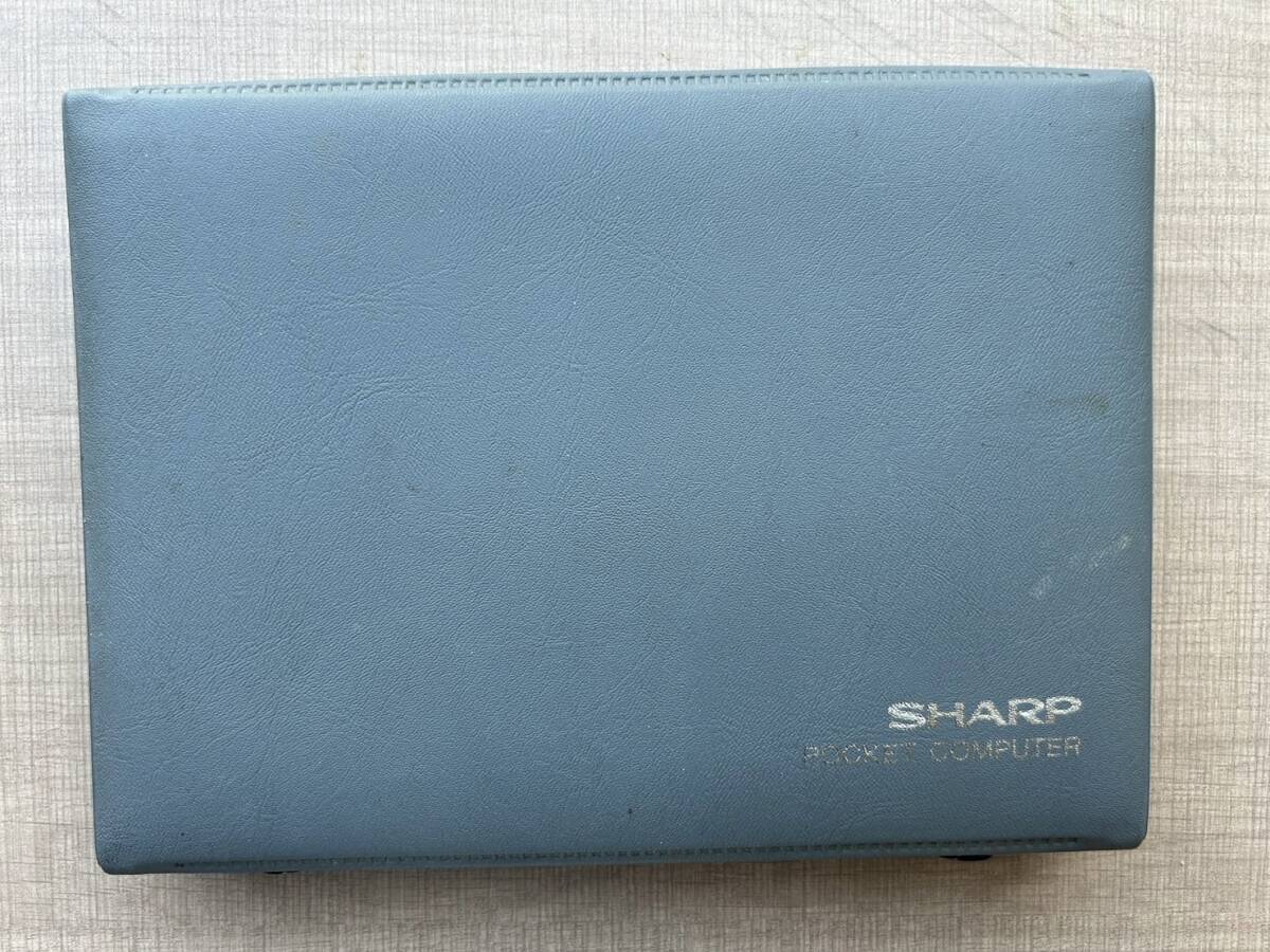 A60 045 【動作未確認ジャンク】 SHARP ☆POCKET COMPUTER☆PC-1262 CE-125S カセット プリンタ ポケコン ポケットコンピュータ BASICの画像7