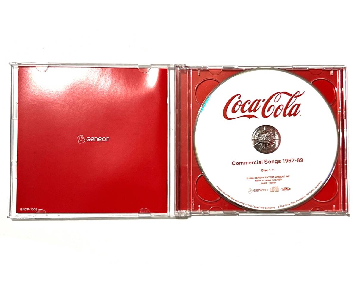 A70 035【中古】★コカ・コーラCMソング集 1962-89 CD コカコーラ　コマーシャルソング★_画像2