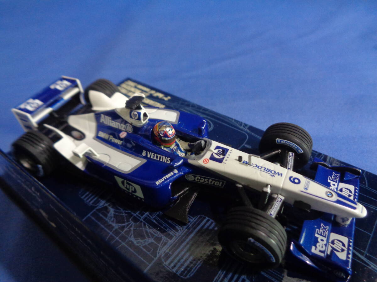 ■ミニチャンプス　1/43　ウイリアムズ　BMW　FW24　２００２