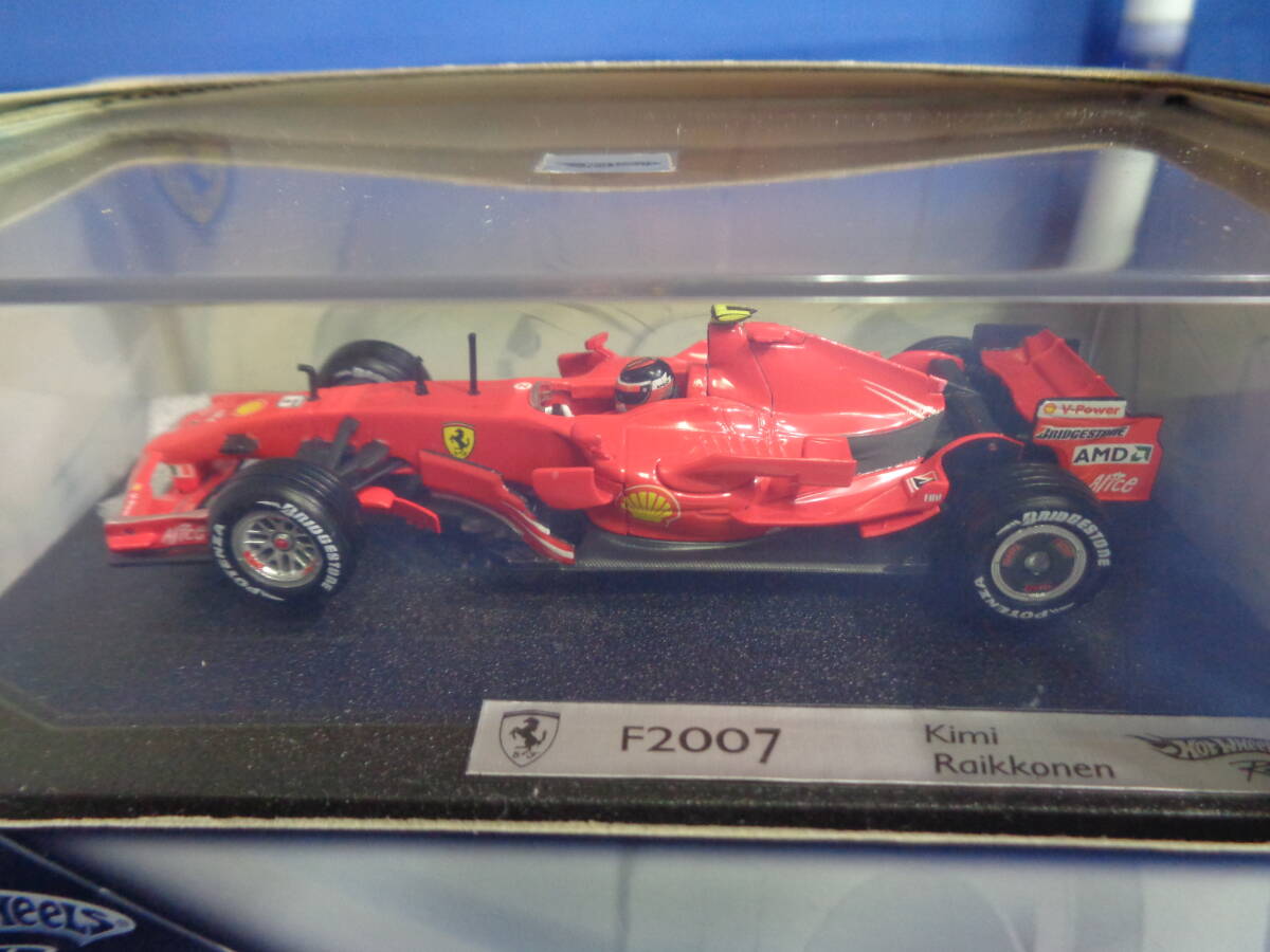 ■ホットウィール　1/43　フェラーリ　F2007　キミライコネン_画像3