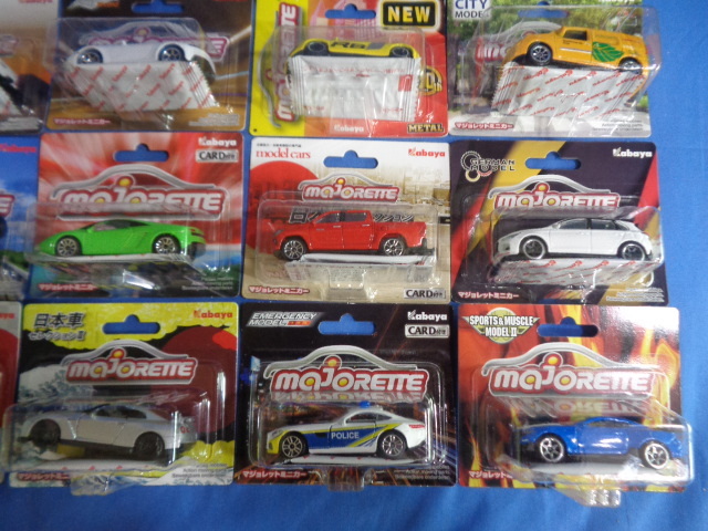 \'# MajoRette large amount set sale 30 pcs. set GR Supra GT-R Corolla Lamborghini Porsche etc. 