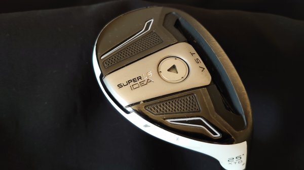 【UT0105】ゴルフ中古 アダムス IDEA SUPER LS ユーティリティ 25°XTD オリジナルカーボン 硬Sの画像1