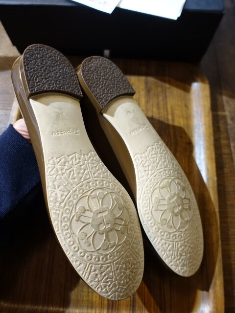 ◎レペット　repetto レインシューズ　パンプス　ブラウン　定価21000円+TAX サイズ41　大きいサイズ_画像3