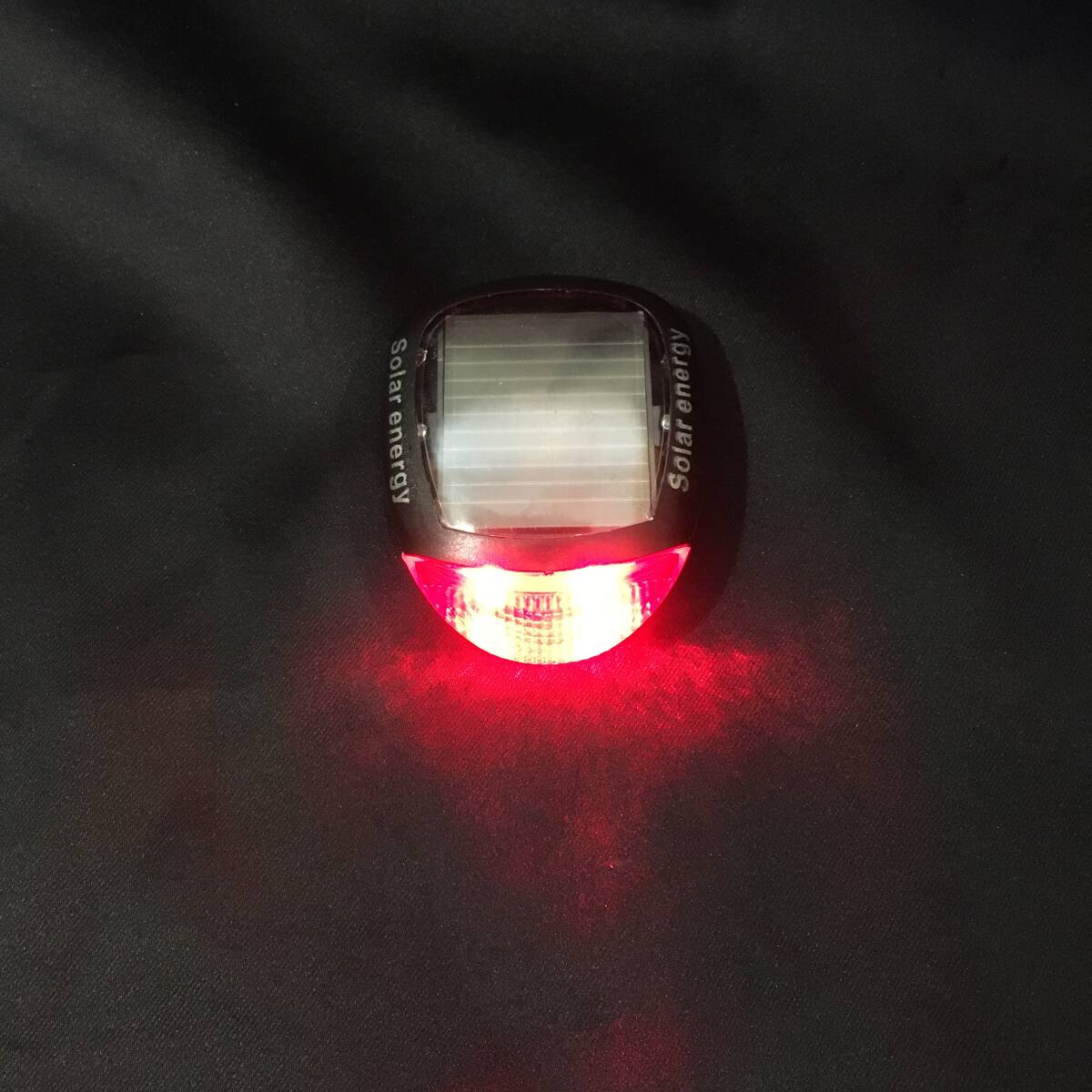 2個セット 自転車テールライト テールランプ ソーラー 充電式 リアライトソーラー電気 LED 赤色搭 太陽光 充電不要 電池不要 送料無料の画像9