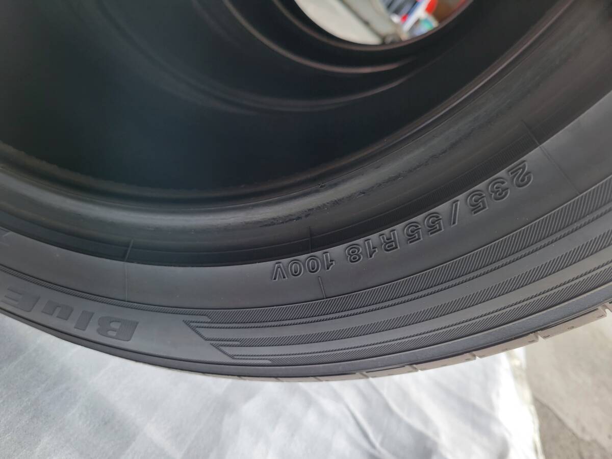 ヨコハマ Blue Earth-XT（ブルーアース-XT）AE61♪235/55R18 100V♪2022年製♪タイヤのみ４本♪の画像2