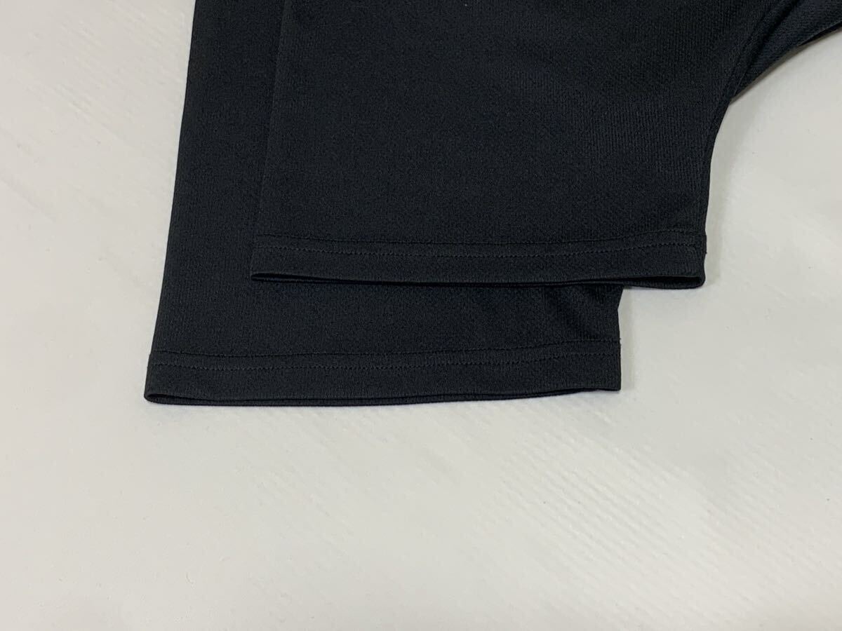 MIZUNO ミズノ // 半袖 刺繍 ドライ ボタンダウン ポロシャツ (黒) サイズ 2XLの画像5