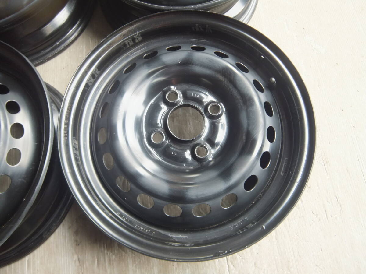 【ホンダ】N-BOX(JF3,4) 純正スチールホイール 14x4.5J 4-100 +40 ハブ56☆4本セット 40421-10 検)N-ONE N-WGN_画像7