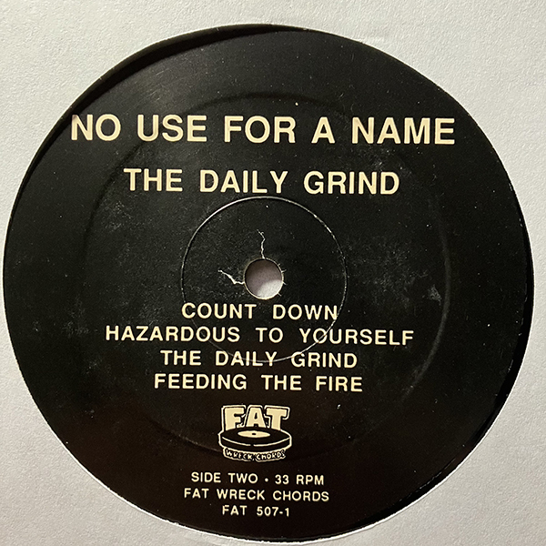 No Use For A Name / The Daily Grind [Fat Wreck Chords FAT507-1] US盤 シュリンク付きの画像5