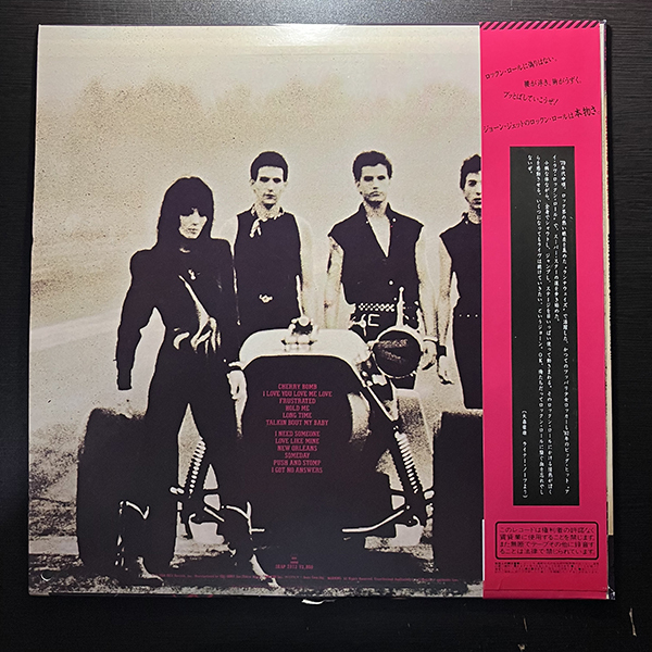 Joan Jett And The Blackhearts / Glorious Results Of A Misspent Youth [CBS/Sony 28AP 2972] 国内盤 日本盤 帯付の画像2