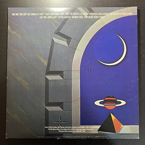 Blue Oyster Cult / Agents Of Fortune タロットの呪い [CBS/Sony 25AP 109] 国内盤 日本盤 見開きジャケの画像4