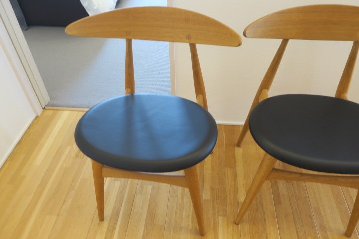 家具WD■511089■CARL HANSEN ＆ SN ダイニングチェア ４脚セット CH33 定54.1万■展示品/取り外し品/未使用品/千葉出荷の画像2