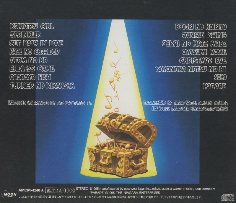 山下達郎 / TREASURES トレジャーズ / 1995.11.13 / ベストアルバム / AMCM-4240_画像2