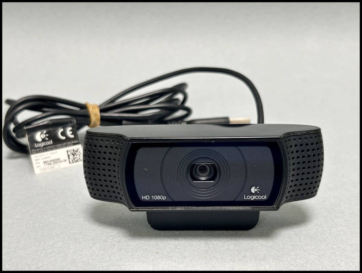 ★ロジクール Logicool 1080p HD ウェブカメラ Webcam v-u0028 USED★の画像1