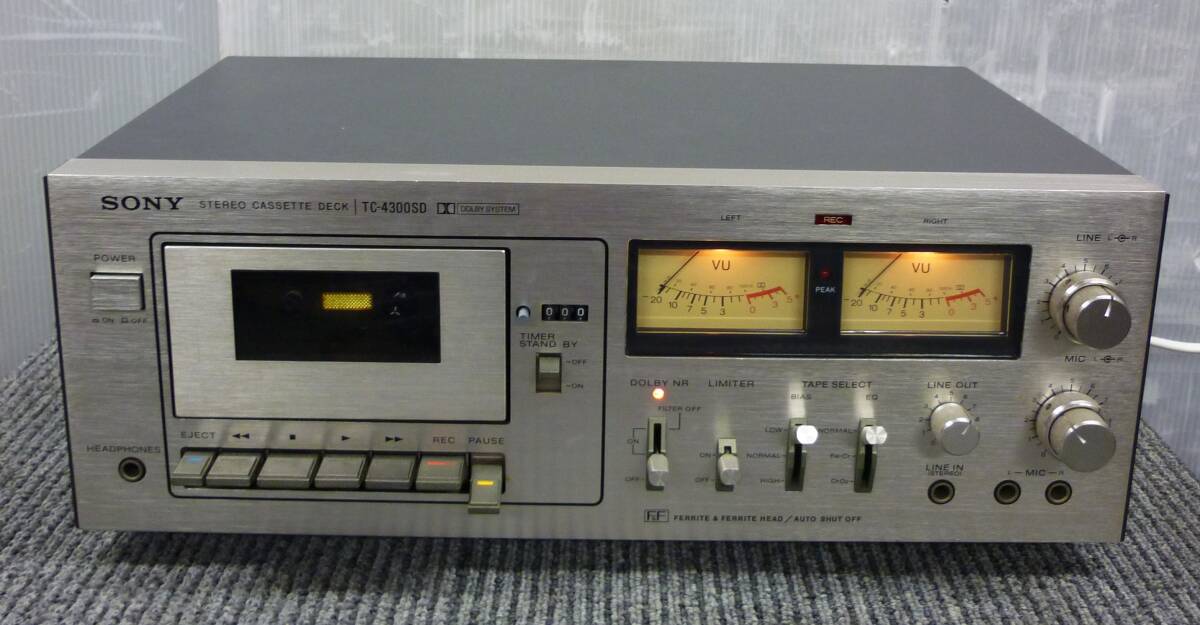 SONY ソニー TC-4300SD カセットデッキの画像2