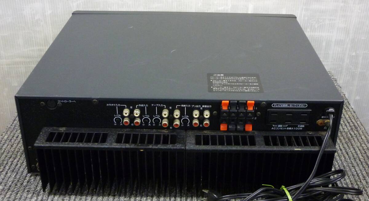 Victor MA-3 MIXING AMPLIFIER /ma3 カラオケアンプ ビクターの画像5