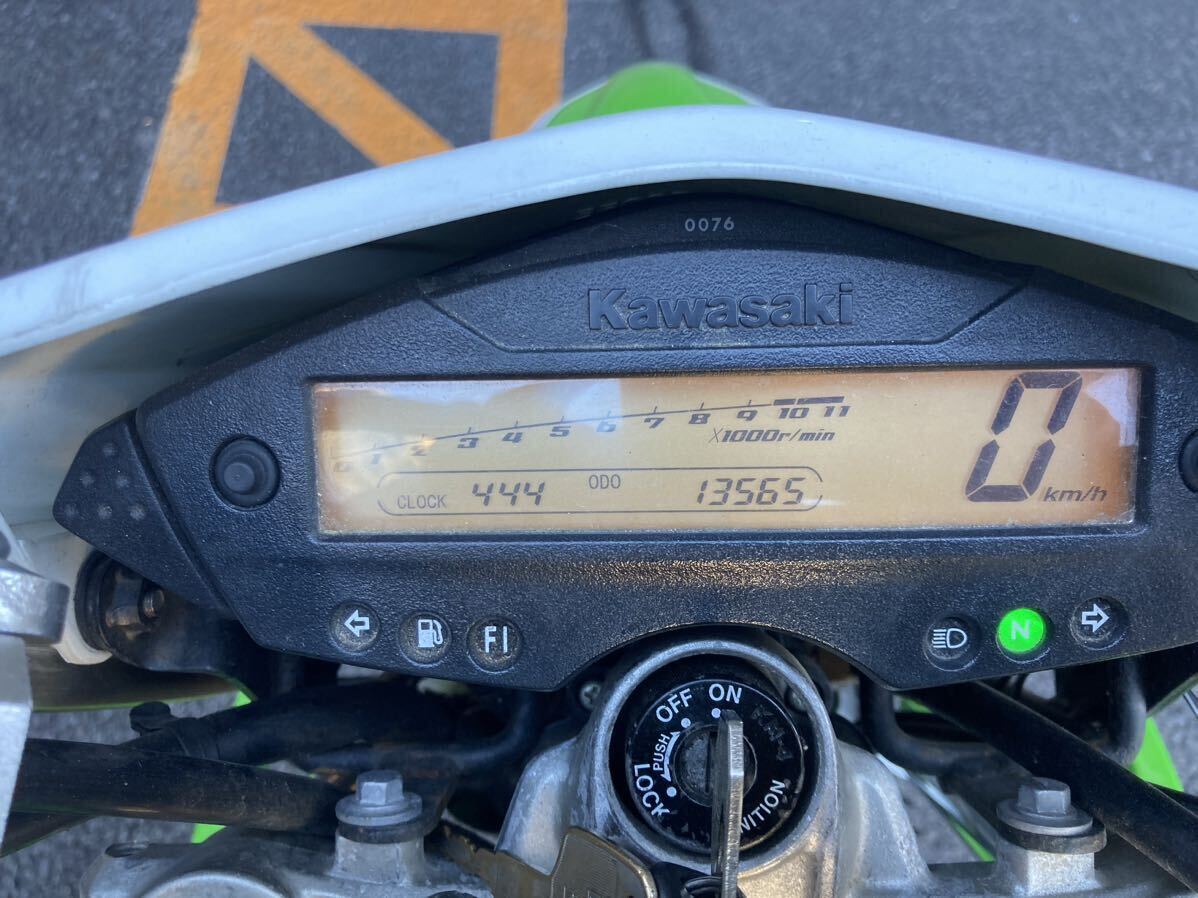 カワサキ KLX125 走行13.565km カスタム多数 林道 インジェクション 福岡の画像5