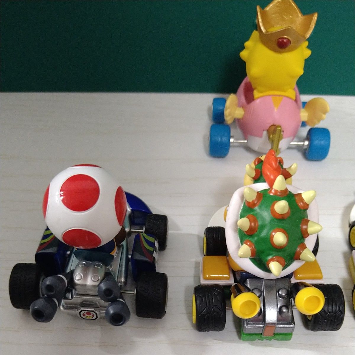 【美品】マリオカート　プルバックカー　7個セット