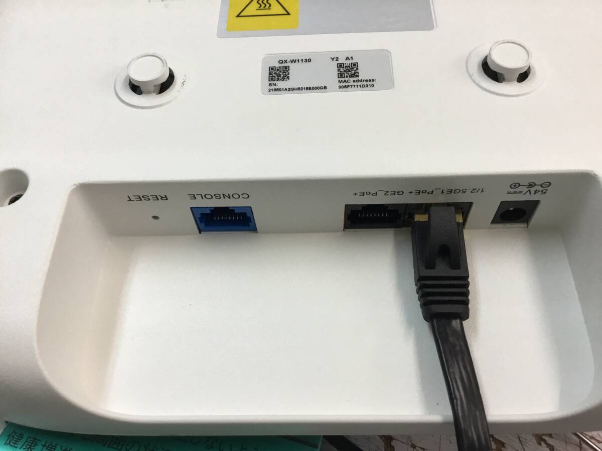 NEC QX-W1130*PoE электризация проверка только * дефект возвращенный товар OK