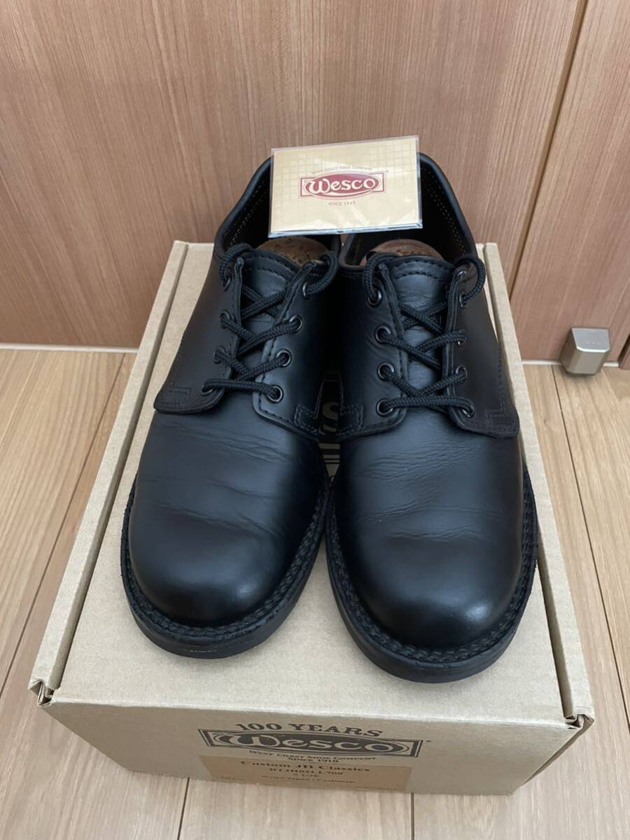 Красота Wesco JH Classics 9h E Джон Генри Уэско сапоги Wesco Japan Black Spenco