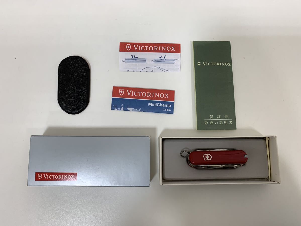 ★VICTORINOX ★ビクトリノックス ★スイス アーミーナイフ ★ツールナイフ ★マルチナイフ ★ミニチャンプDXの画像6