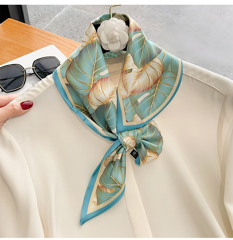 [L-15] new goods scarf electric outlet to coil person neck origin silk style attaching collar attaching collar 