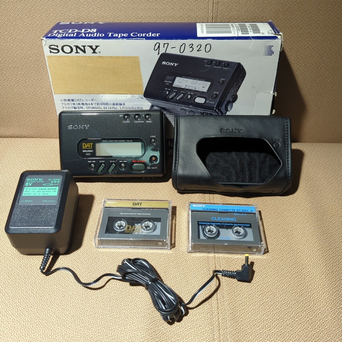 SONY DATレコーダー TCD-D8 動作確認 箱付き|Yahoo!フリマ(旧 SONY DATレコーダー TCD-D8 動作確認 箱付き|Yahoo!フリマ(旧