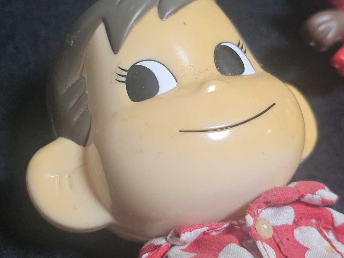 ペコちゃん ポコちゃん 2体セット プラ製 フィギュア 人形の画像7