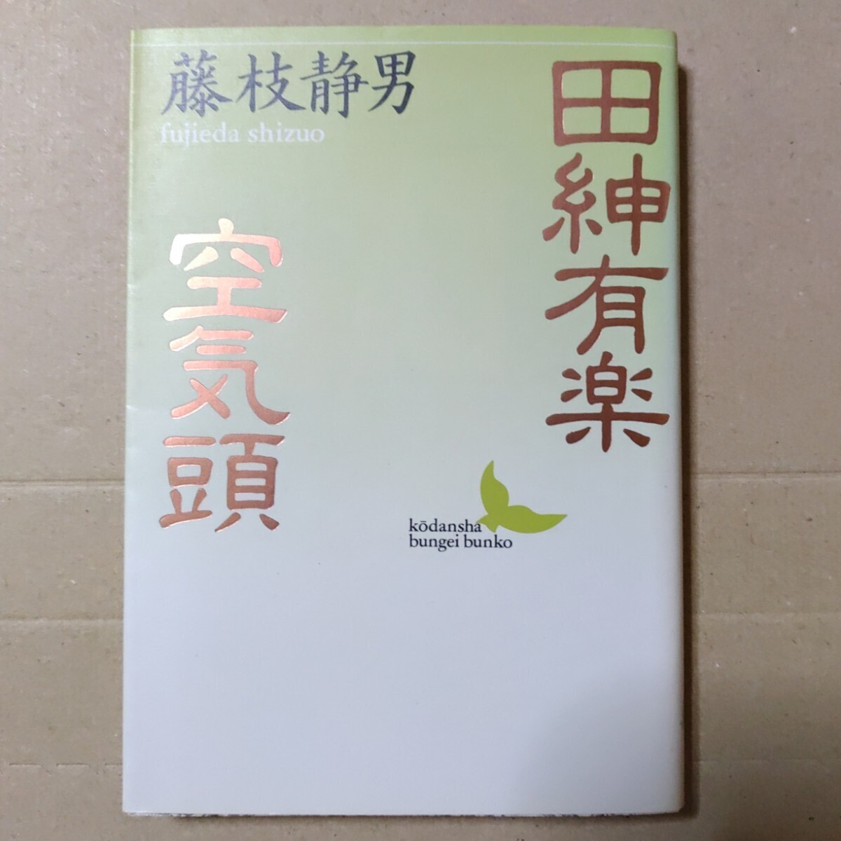 田紳有楽・空気頭　藤枝静男　講談社文芸文庫_画像1