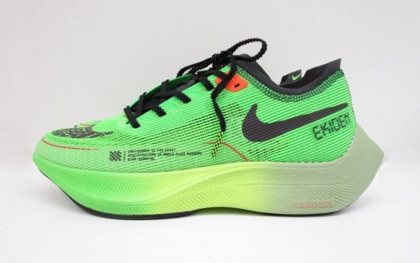 [即日発送] ★美品★ NIKE DZ4779-304 ZOOMX VAPORFLY NEXT％ 2 ナイキ メンズ スニーカー グリーン×ブラック 25.5cm 331_画像3