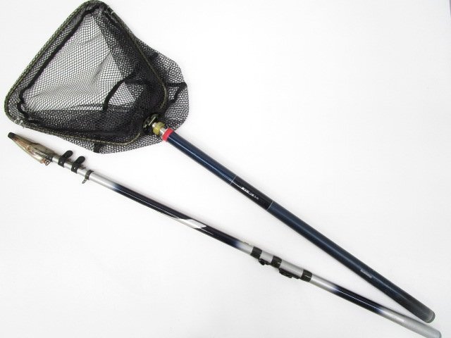 [即日発送] SHIMANO シマノ αZOOM 磯SX L1.5 54-62 CDXW1562/鱗夕彩 小継 玉ノ柄 500 22631 ロッド 磯竿 釣竿 釣り具 タモ 2本セット 331の画像1