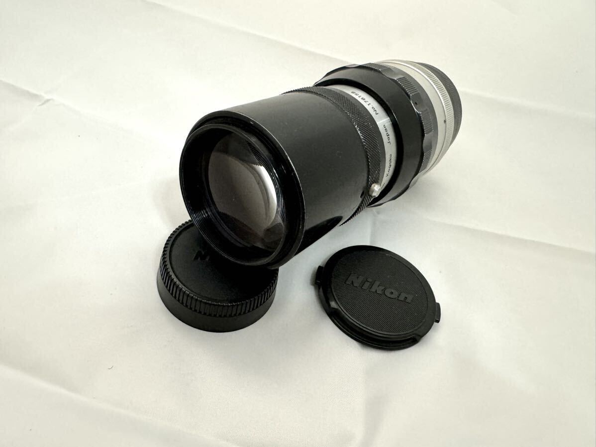 Nikon NIKKOR 1:4 f=200mm レンズ  ニコンの画像1