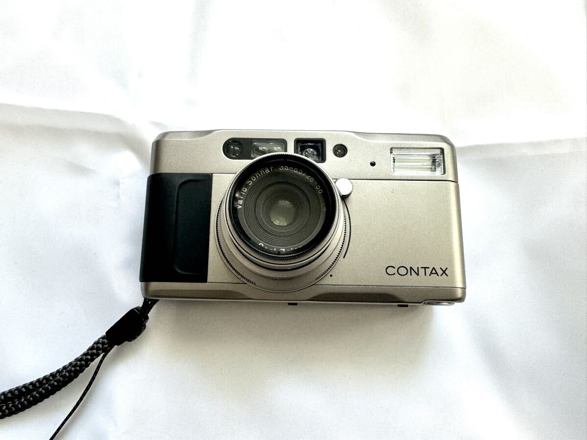 美品★　CONTAX TVS /Carl Zeiss Vario Sonnar 3.5-6.5 28-56mm T*　コンタックス　フィルムカメラ_画像2